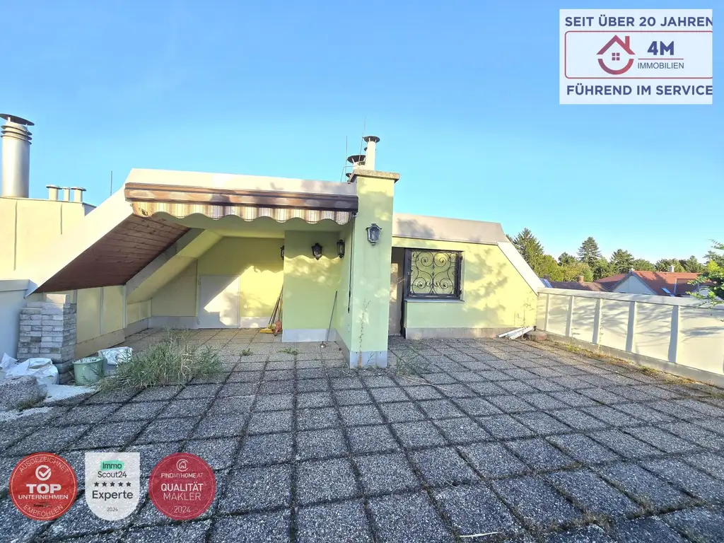 4 Zimmer Neubauwohnung mit uneinsichtbarer Terrasse und Garage in Bestlage des 1230 Bezirkes