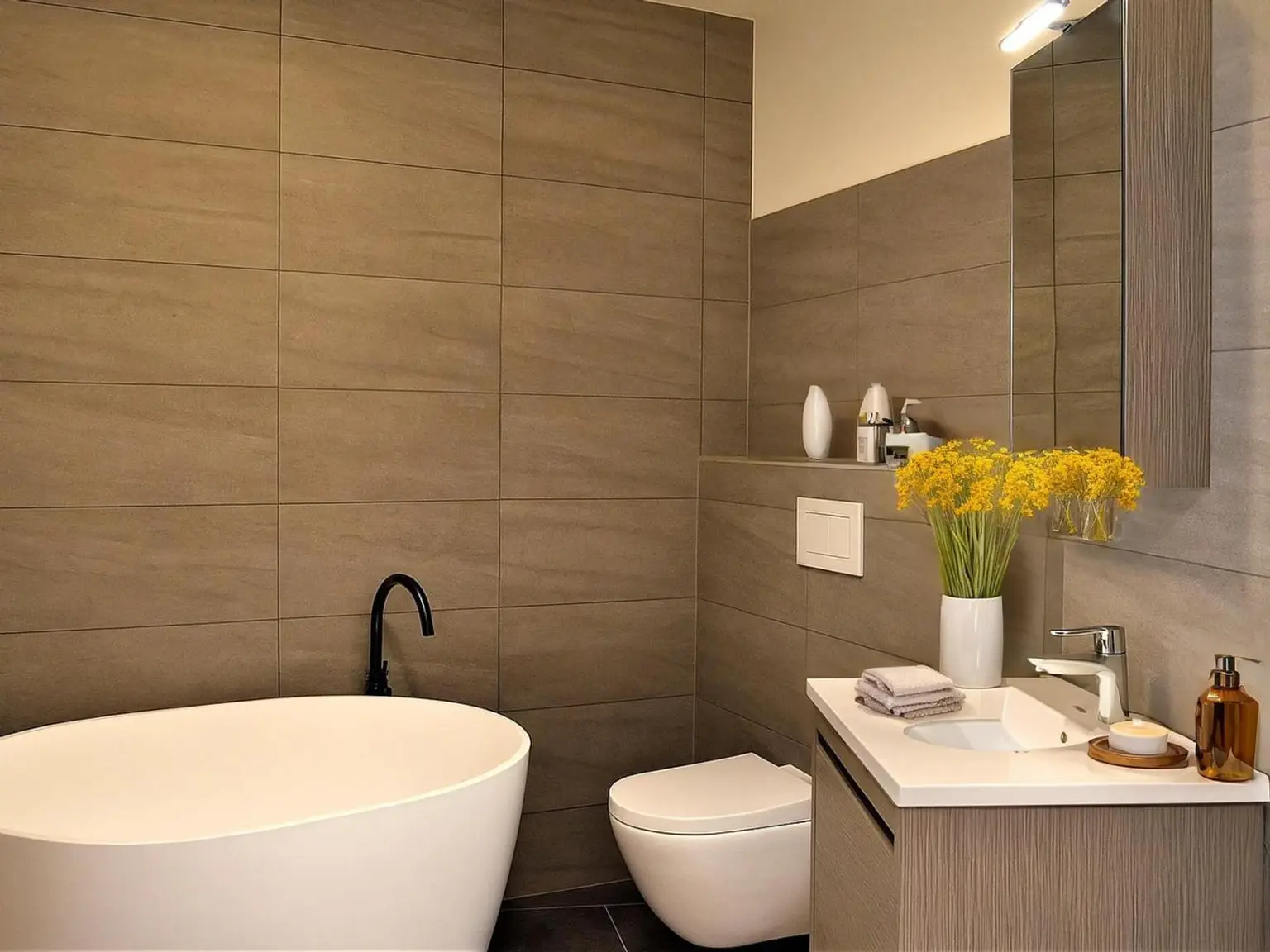 Badezimmer (virtuell eingerichtet)