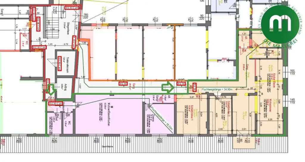 192 m² Praxisfläche mitten in Klagenfurt - barrierefrei