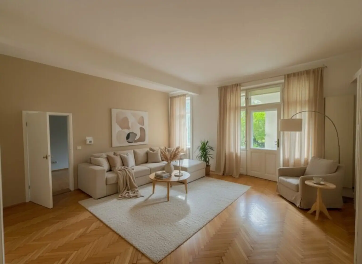 Exklusives Altbaujuwel in Gersthof – Sanierungsbedürftige 3,5-Zimmer-Wohnung mit Balkon in Zinsvilla