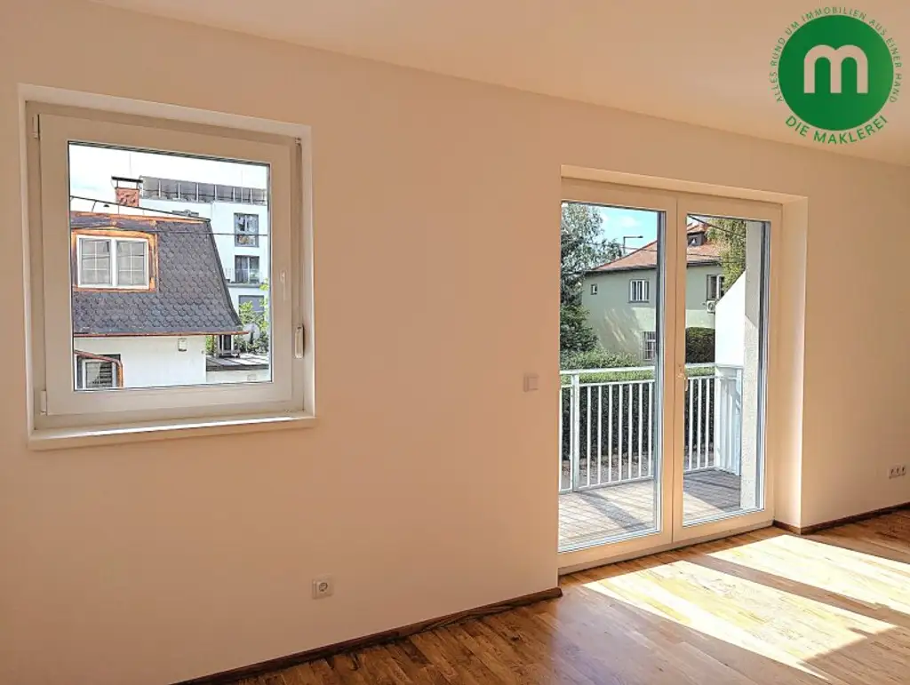 Ihr Rückzugsort im Grünen – Neubauwohnung mit Balkon beim Mühlwasser
