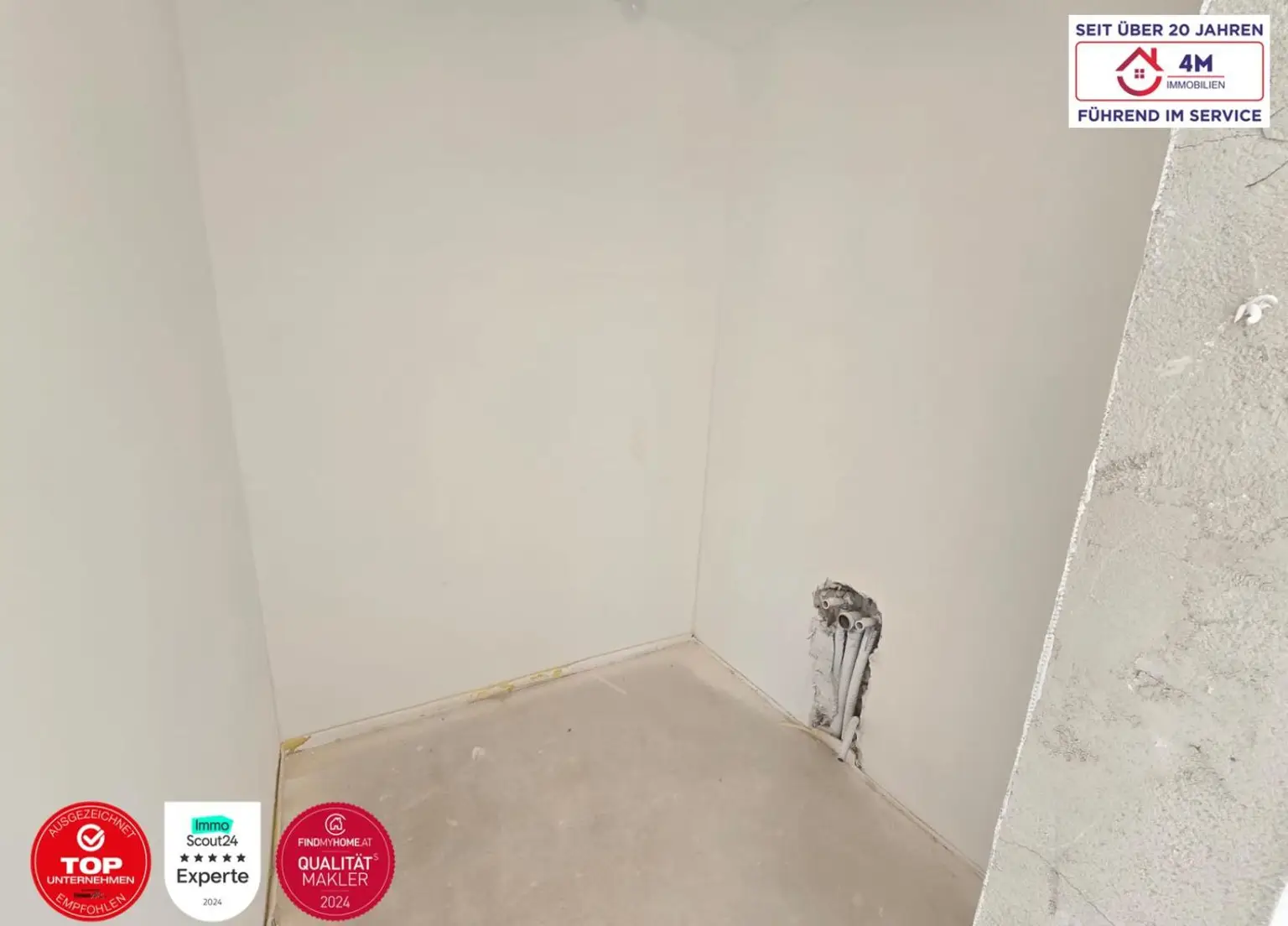 Charmanter Altbau trifft modernen Wohnkomfort: Stilvolle, belagsfertige 2-Zimmer-Wohnung mit 39,44 m² im Erstbezug