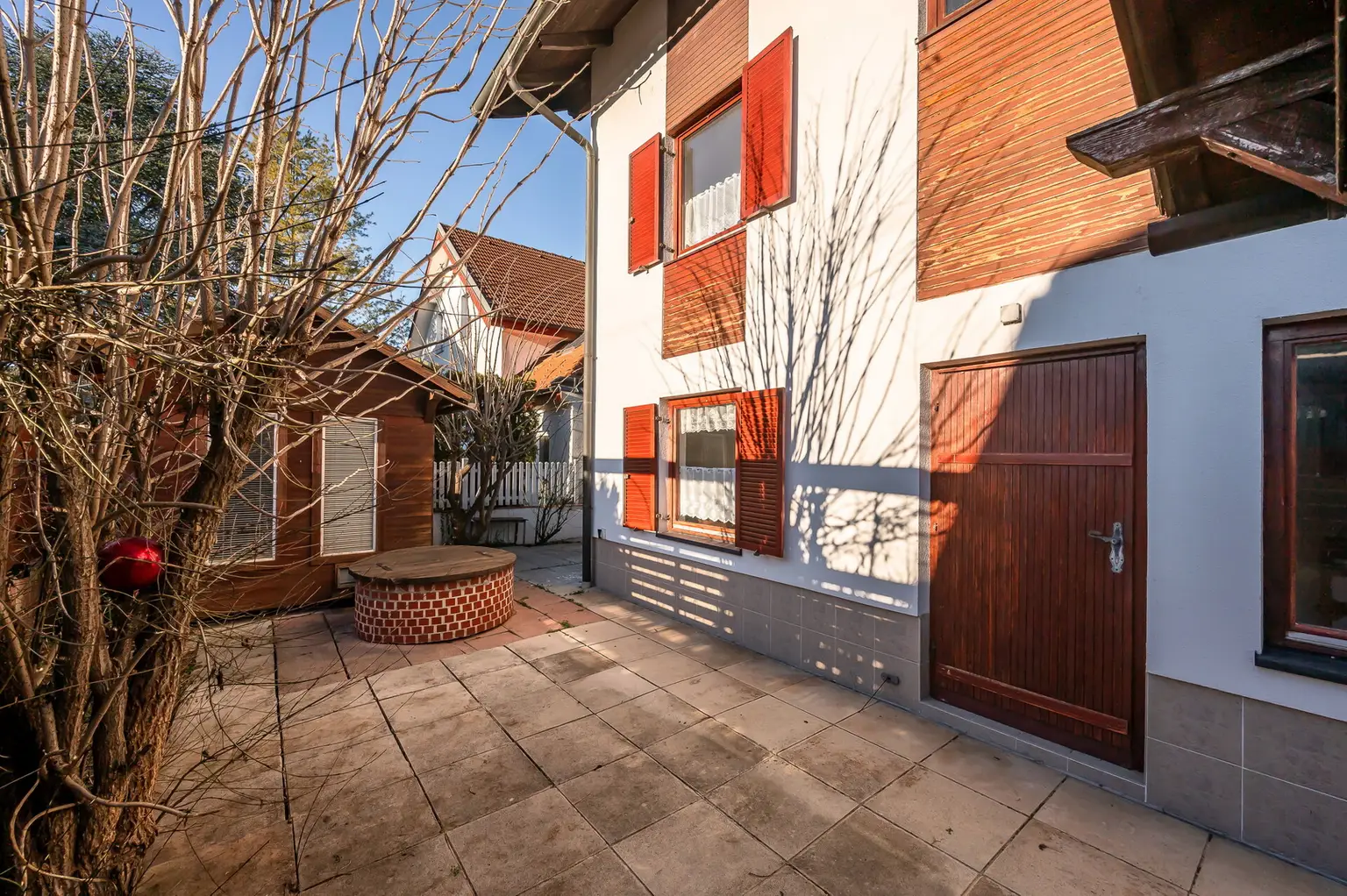 Gartenausgang vom Stüberl