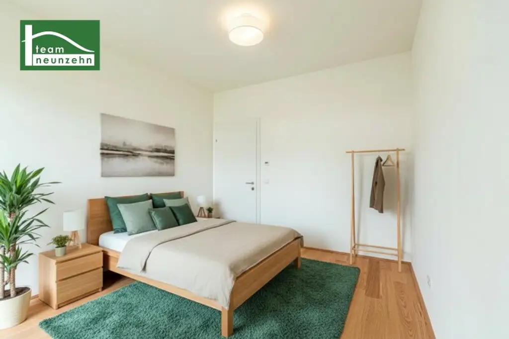 Alles was man sich wünscht – kostengünstige Heizung/“Kühlung“ über Erdwärme, PV-Anlage, weitläufige Grünflächen