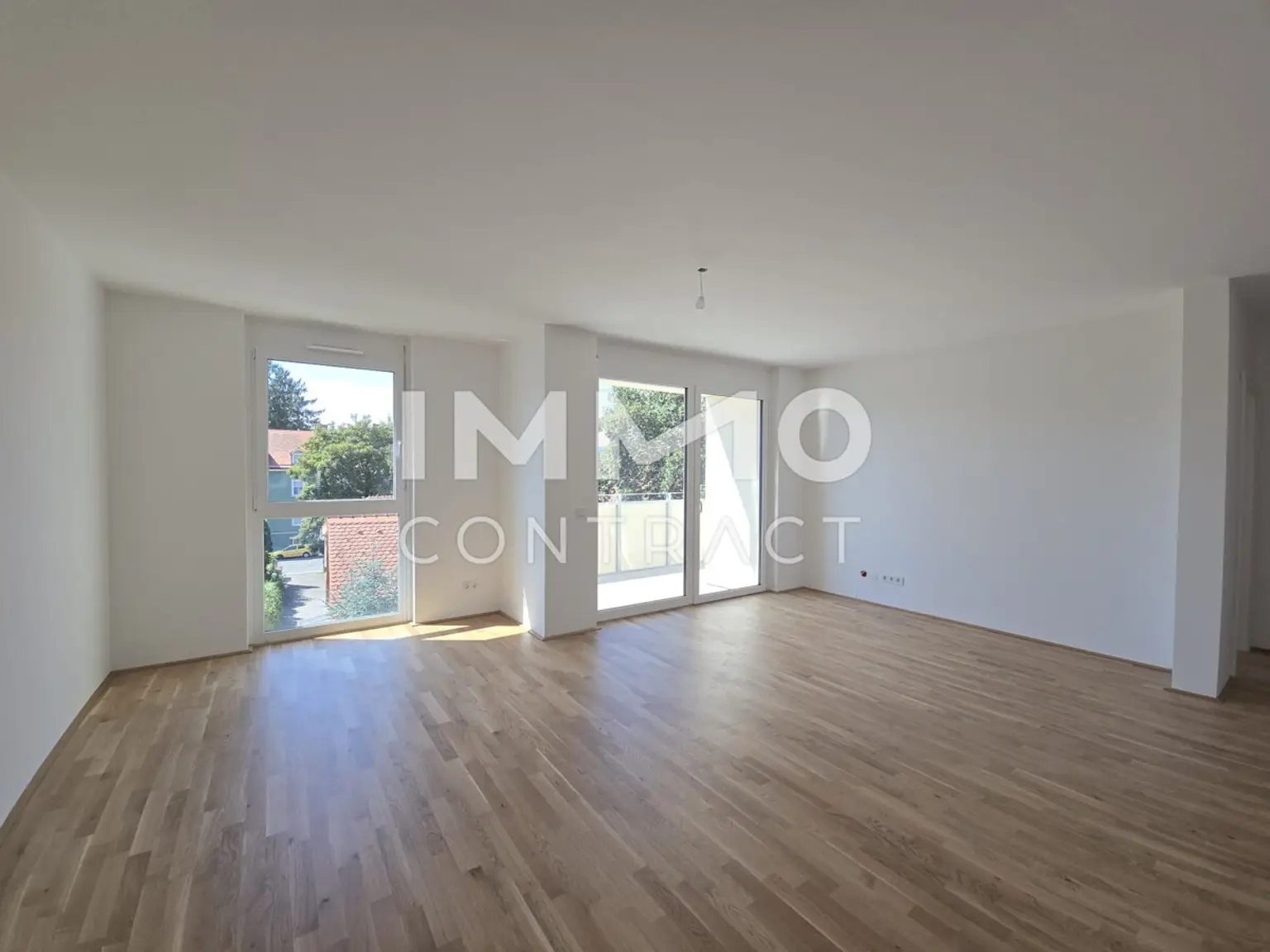 Erstbezug ab 01.10.2025: geförderte 3 Zimmer Wohnung mit Balkon in ruhiger und zentraler Lage - Puchstraße 34 - Top 21