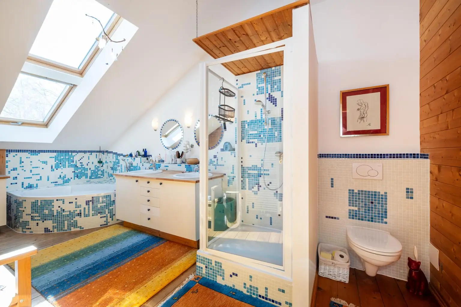 Badezimmer Zwischengeschoß