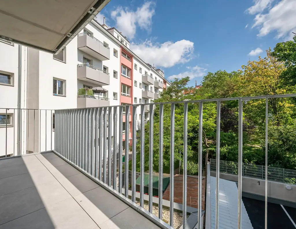 Erstbezug. Zwei-Zimmer-Wohnung mit Balkon - sofort verfügbar - zu mieten in 1170 Wien