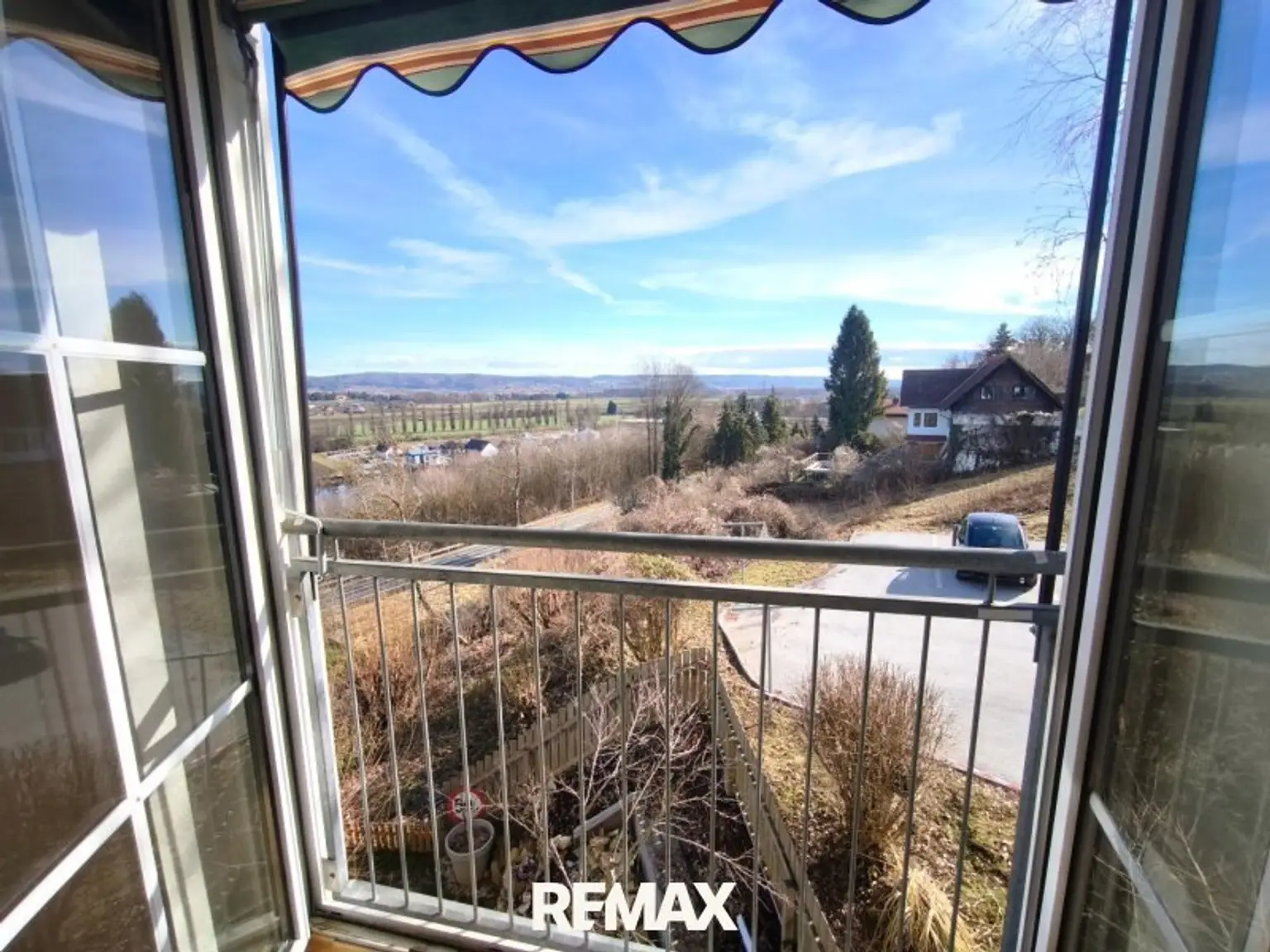 Aussicht Schlafzimmer franz Balkon