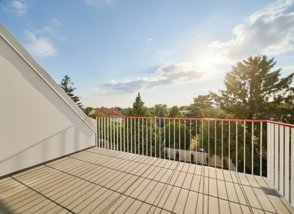 Terrassentraum (22,52m²) mit großzügiger Wohnküche - RUHELAGE TRIFFT WOHNGENUSS