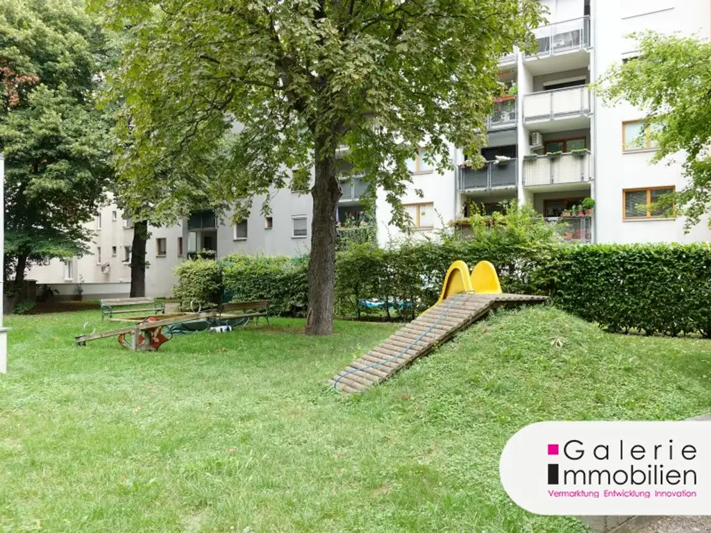 VIDEO: Schöne, helle 3-Zimmer-Loggiawohnung mit Klima, Grünblick, separater Küche, zentral begehbar!