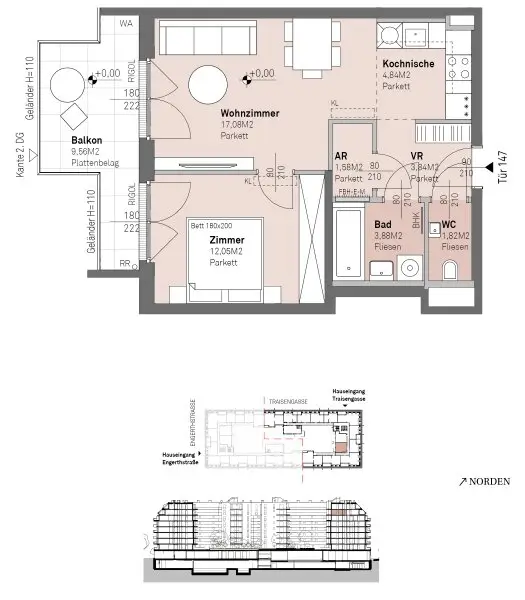 PROVISIONSFREI - Modernes wohnen am Donauufer mit Donaublick!