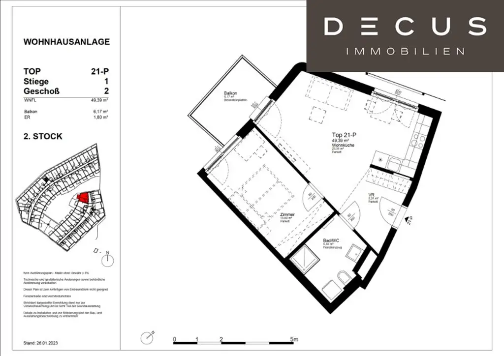 | AB SOFORT | ZWEITVERMIETUNG | 2-ZIMMER | BALKON | AN DER ALTEN DONAU | DONAUSTADTBRÜCKE | INNENHOF