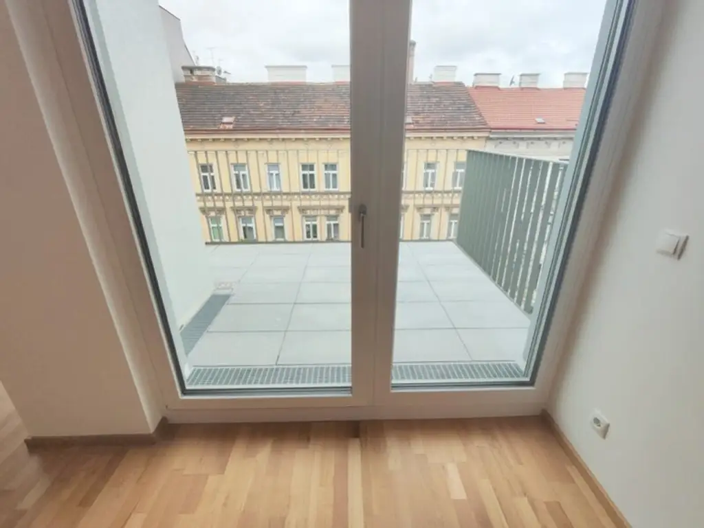 Modern wohnen in Meidling! Neubau 2-Zimmer-Erstbezug mit Balkon im 5. Liftstock - Top62
