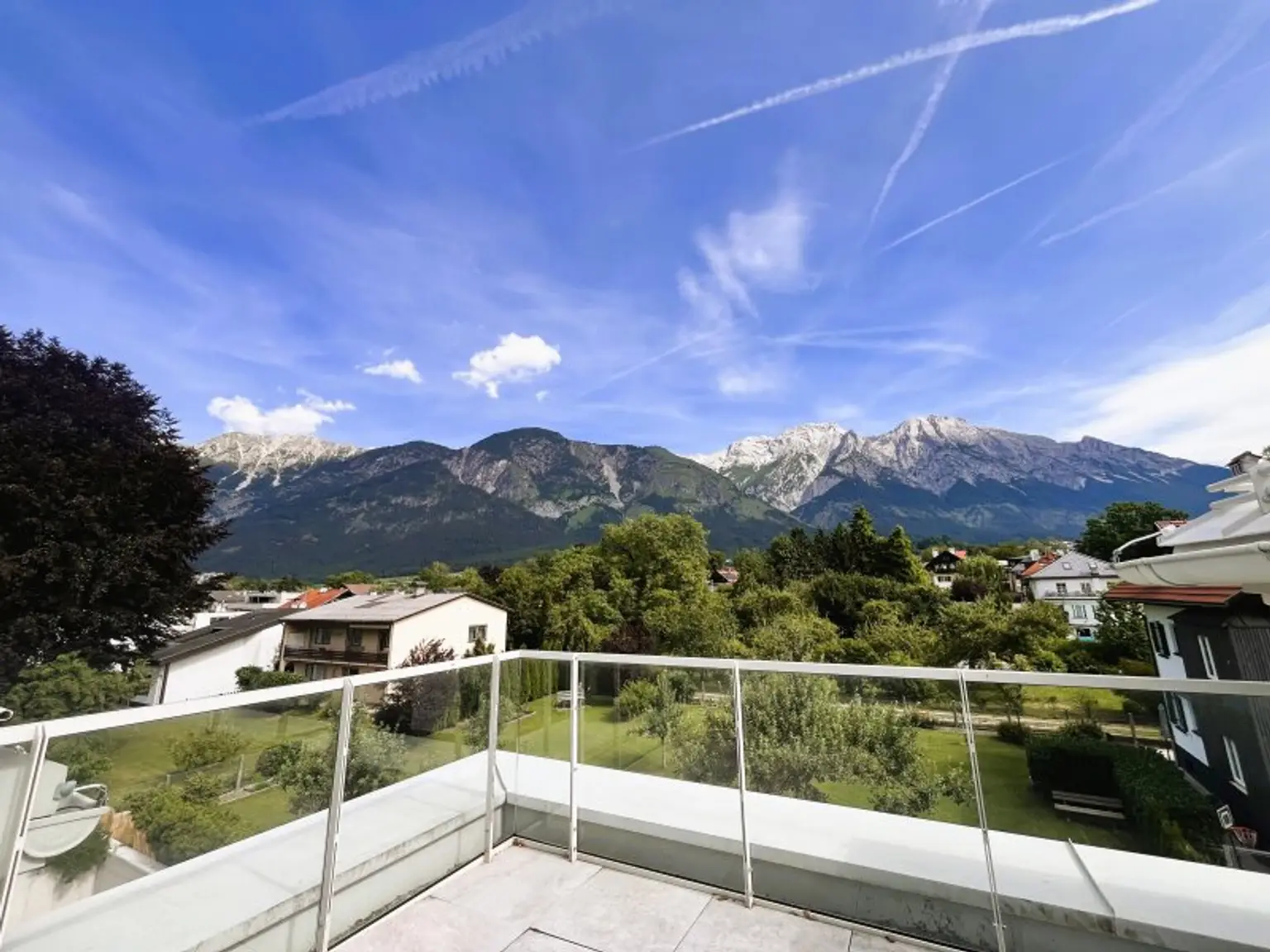 Ausblick von der Dachterrasse