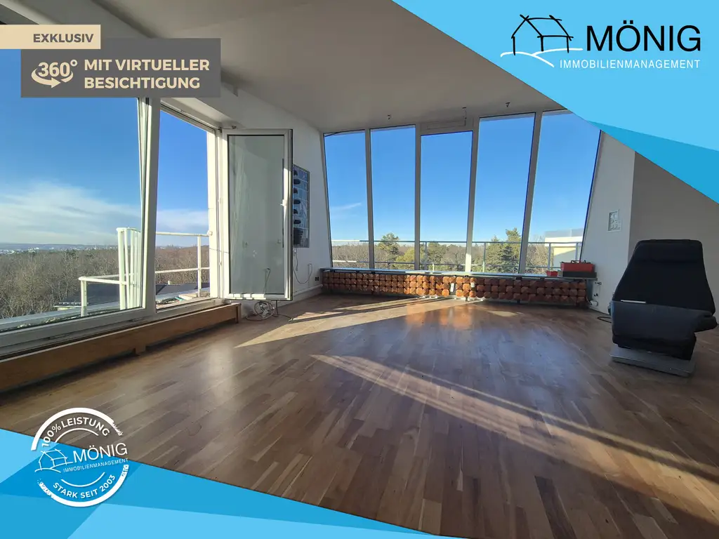 Wunderschönes 3,5-Zimmer-Penthouse am "Rauhen Kapf" mit großer Dachterrasse und Garage in Böblingen