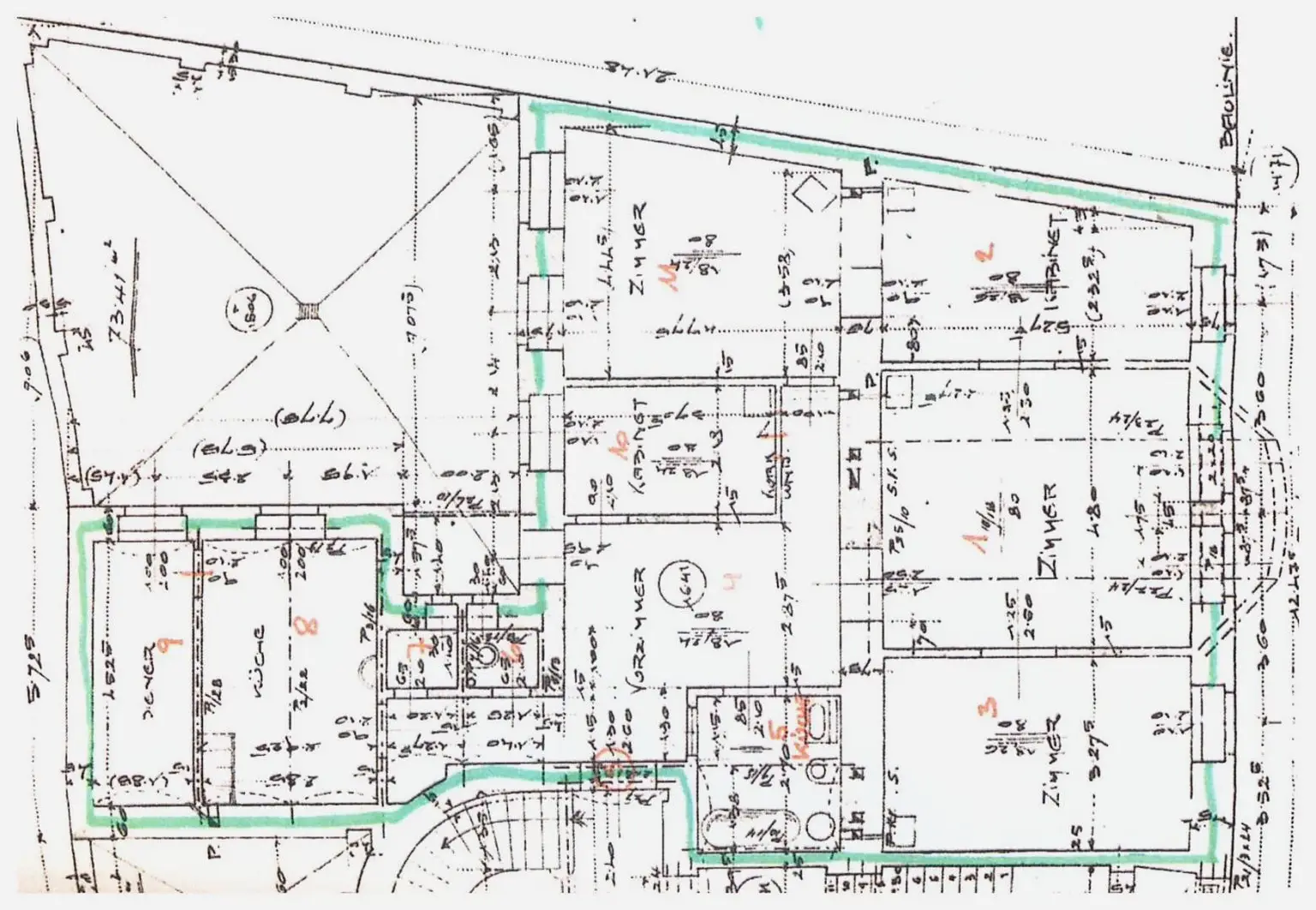 Dapontegasse Obj.3331 Plan a