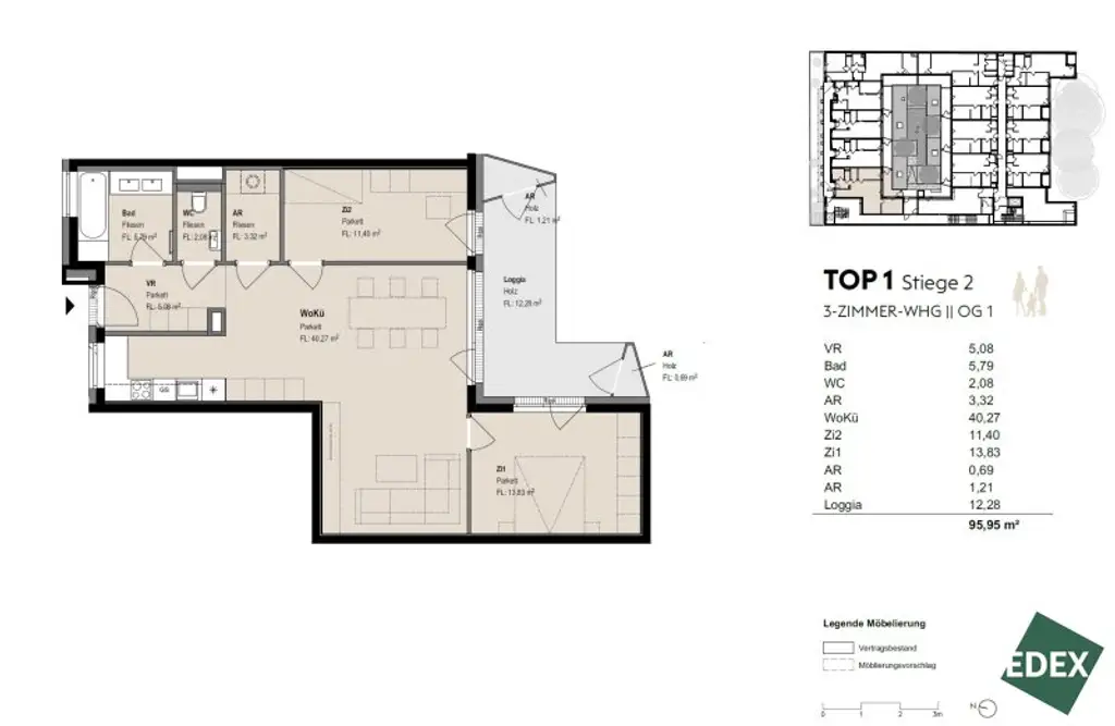 ERSTBEZUG | Traumhafte 3-Zimmer Wohnung mit hochwertiger Ausstattung in Hofruhelage