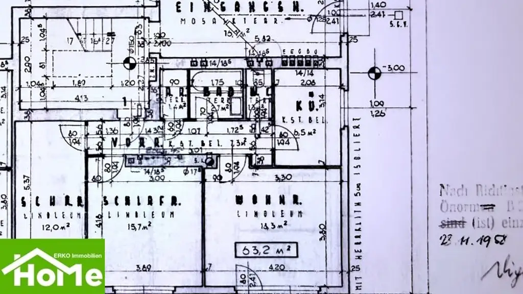 Salmannsdorf/Hameaustrasse - ruhige Wohnlage inklusive 1 Garagenplatz