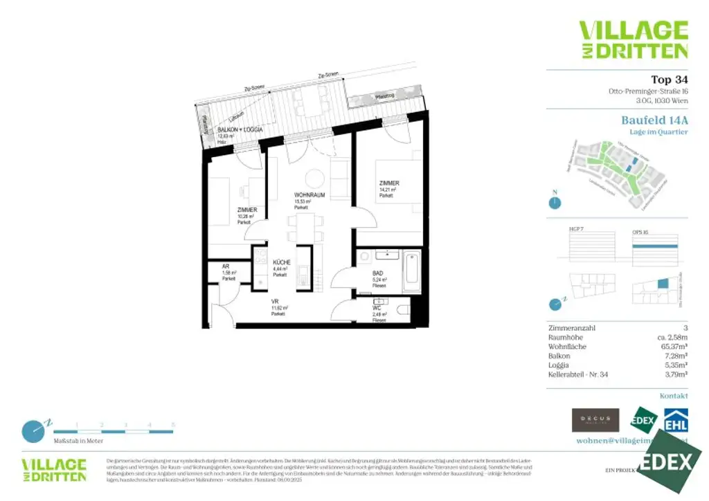 VILLAGE IM DRITTEN | BAUFELD 14A | NATÜRLICH DRAUSSEN | ANLEGER