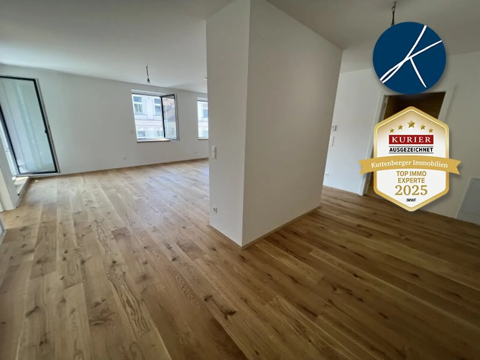 *Superprojekt: ''Über den Baumwipfeln" TOP 45 MIT ZWEI TRAUMHAFTEN WEST-LOGGIEN