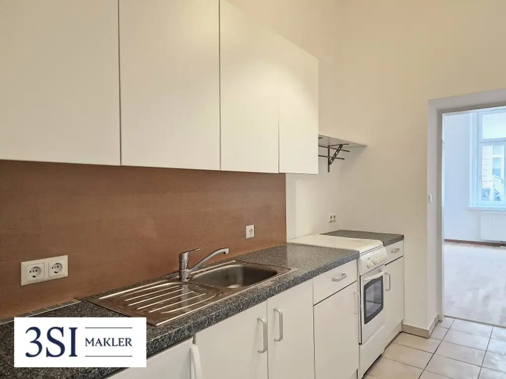 Charmante 1-Zimmer-Wohnung im klassischen Altbauparterre