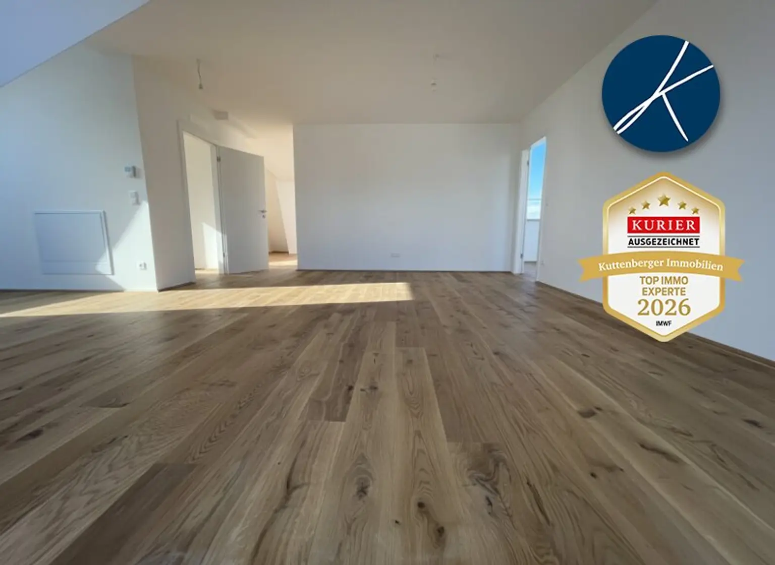 Wohnzimmer, Parkett, 38 m²