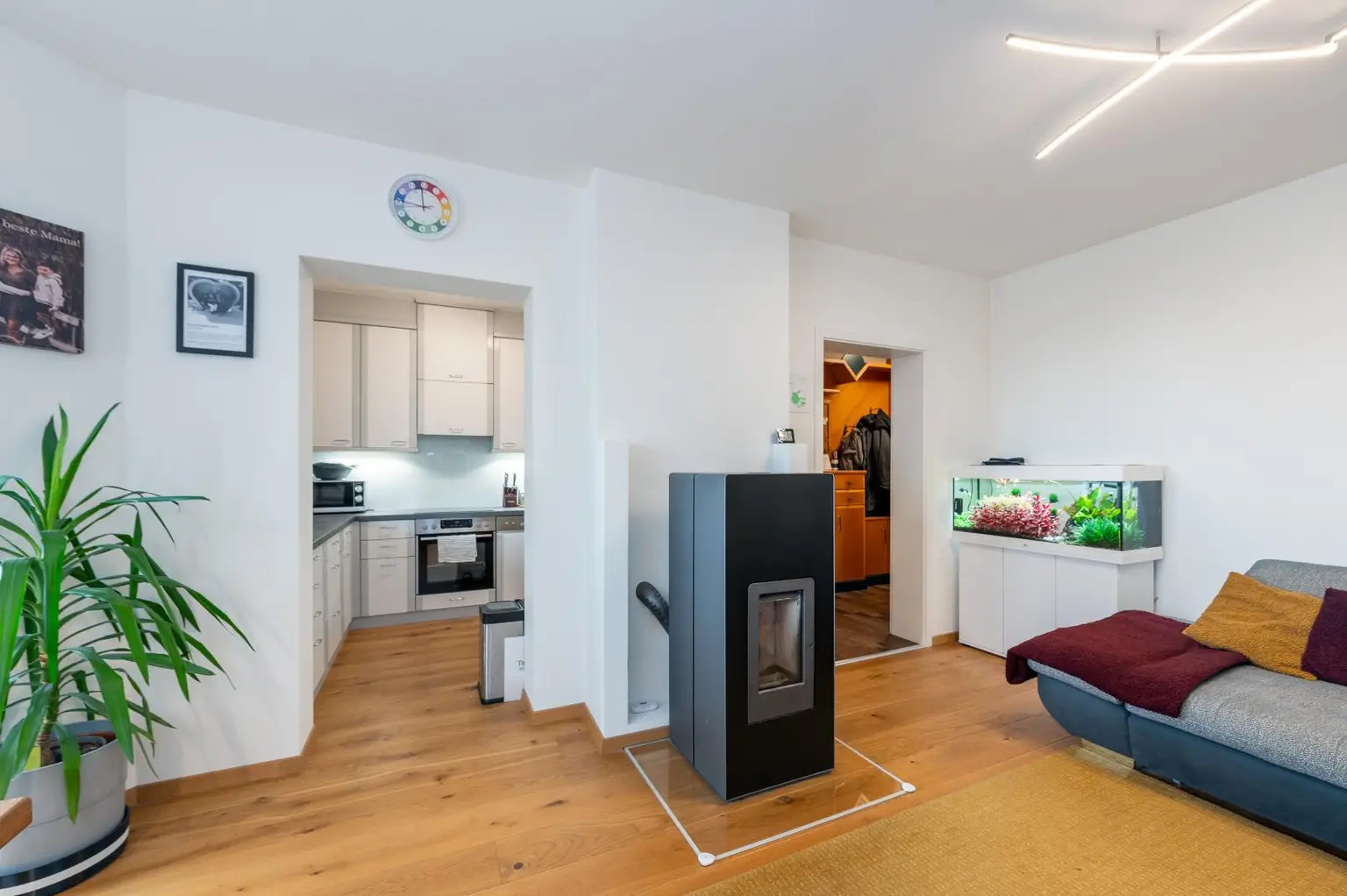 Modernes Wohnen in Hitzendorf – kernsanierte 3-Zimmer-Wohnung