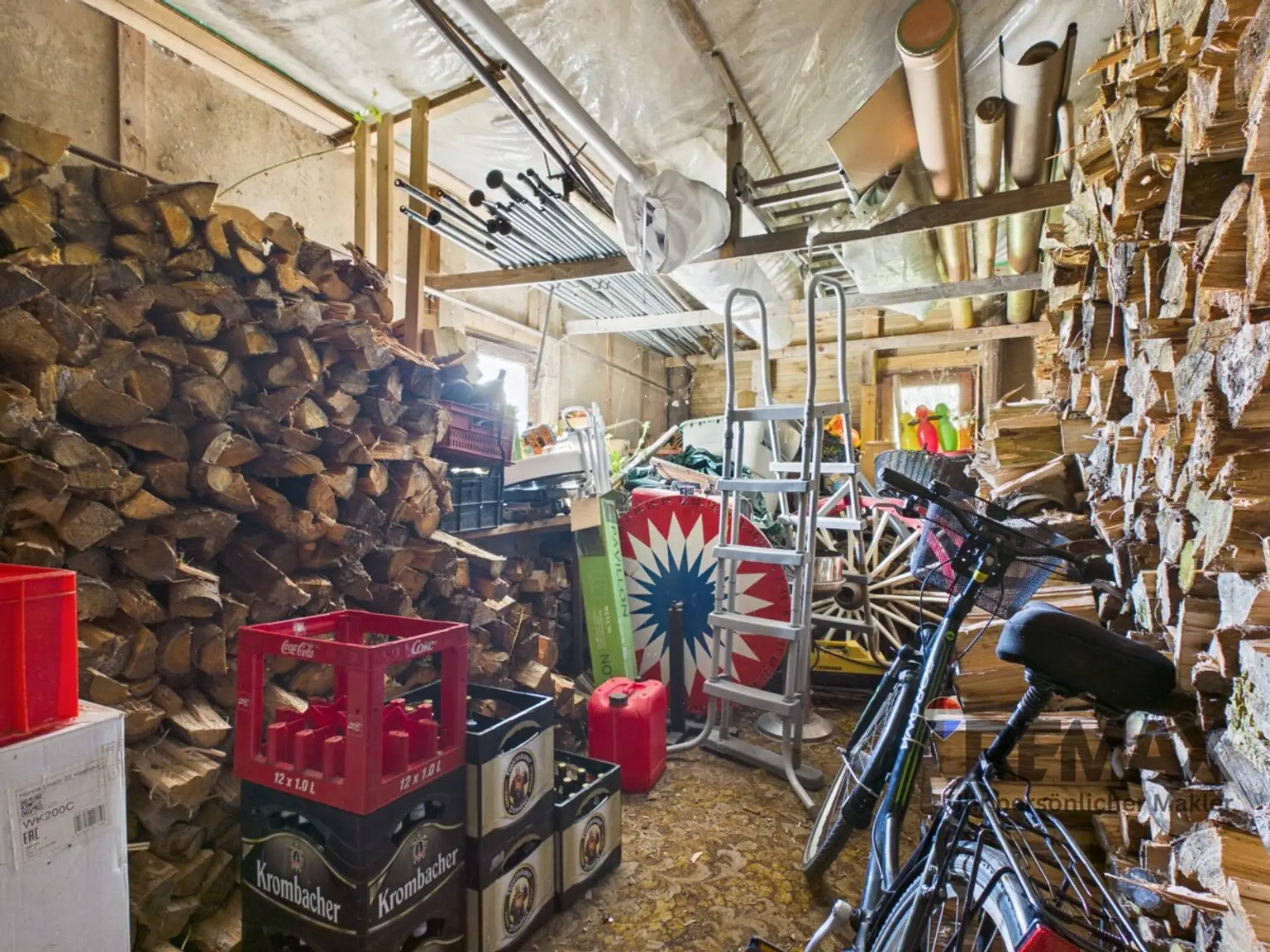 Holzlager