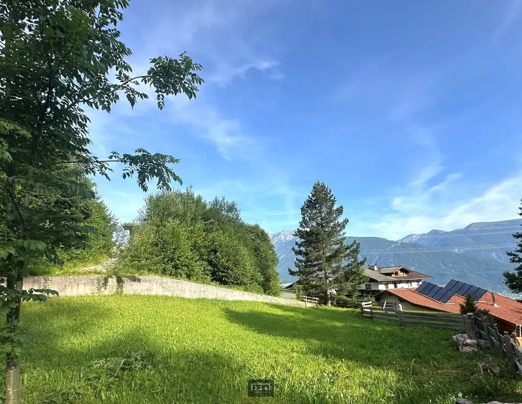 226 Immobilien: Grundstück in der Gemeinde PILL / Nähe Schwaz