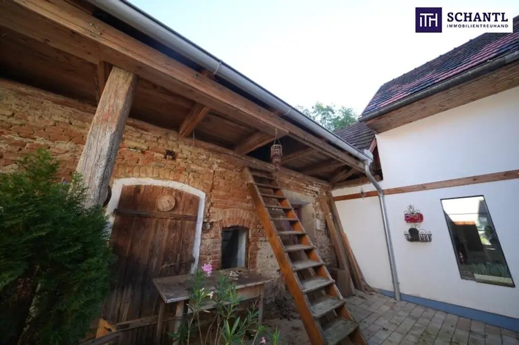 SENSATIONELLES JUWEL! Exklusiver Vierkanthof im Thermenland Steiermark – Wohnen, Reiten & Leben mit Pool und Natur!