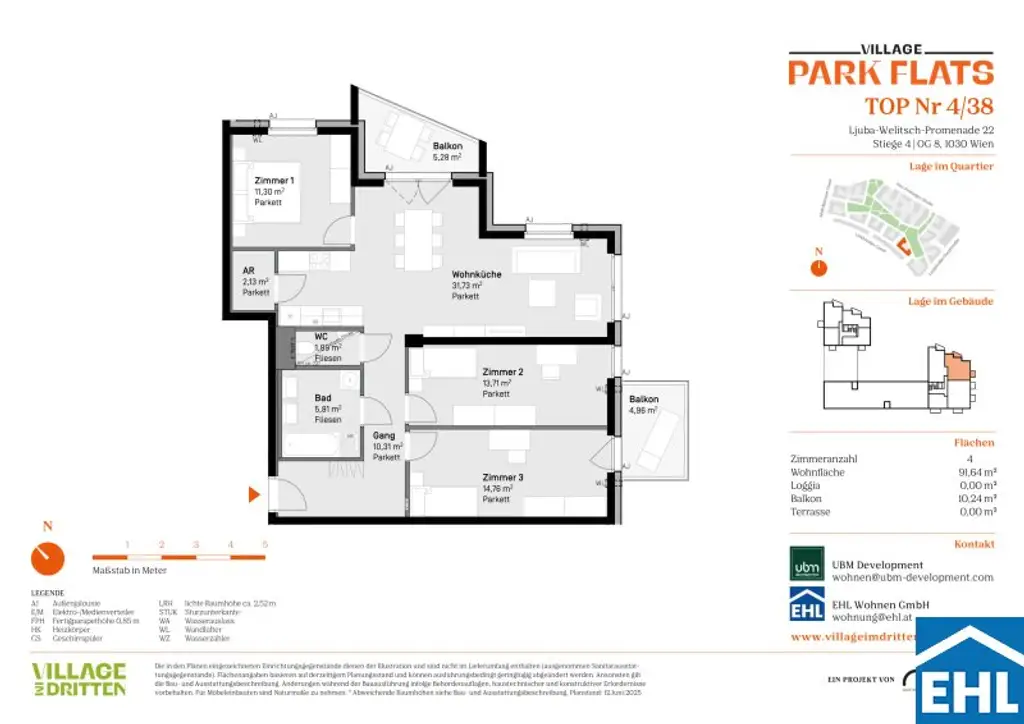Exklusive Lage im Herzen Wiens – PARK FLATS als Anlagechance