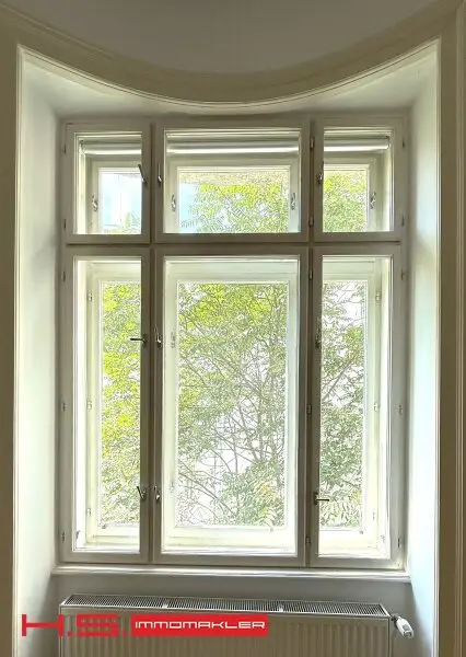 GRÜNDERZEITJUWEL - STILWOHNUNG IN SUPERLAGE - PERFEKTER  GRUNDRISS MIT GRÜNBLICK - 3. WOHNETAGE