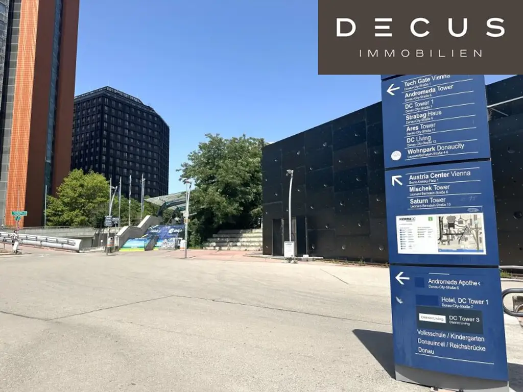 + + + DC-BOX | gekühlte Büro- oder Geschäftsfläche an der U1 + + + DONAU CITY + + +