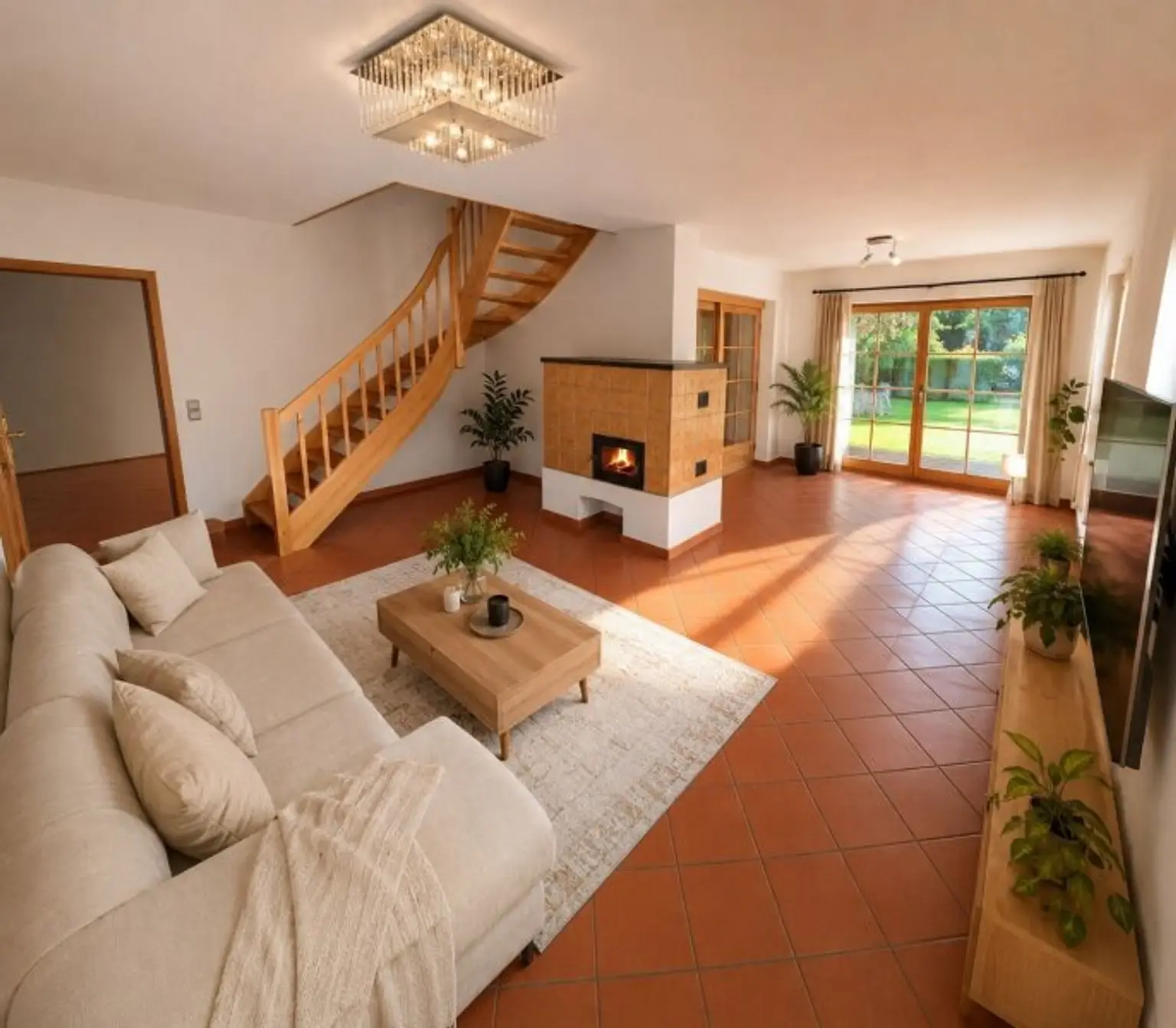 KI generiert - Wohnzimmer - EG - Haus - Obertöllern - Kaufen