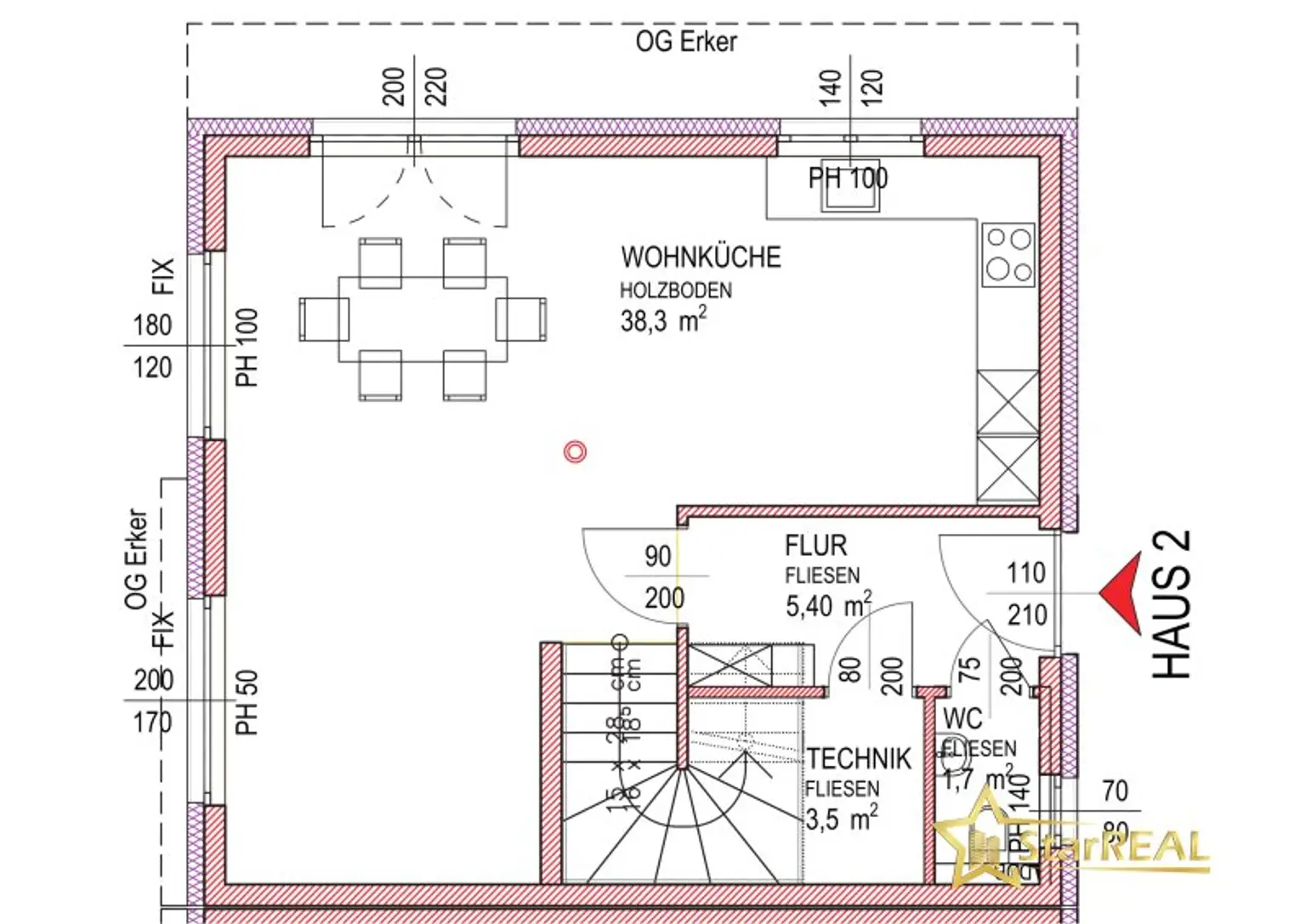 Haus 2 ERDGESCHOSS