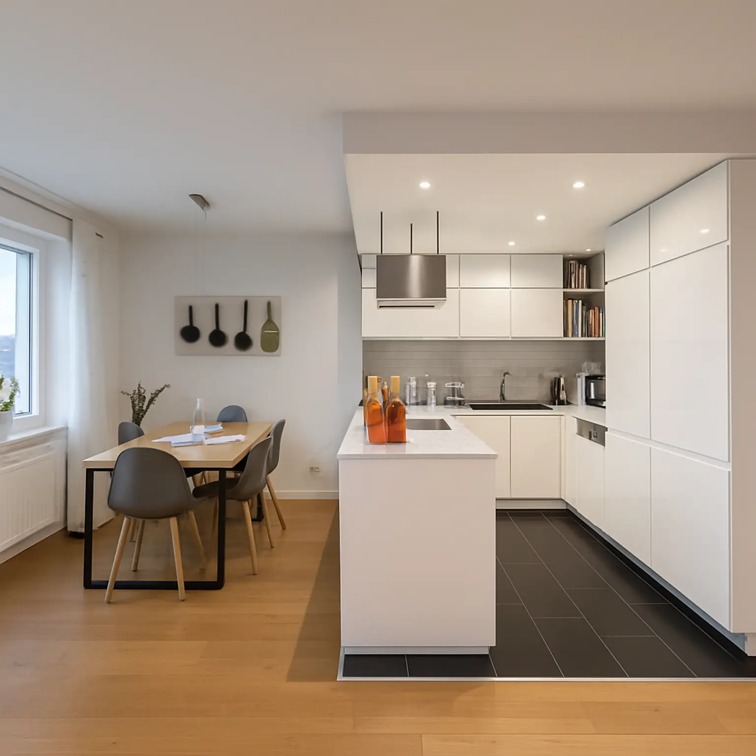 Küche mit Essbereich - Einrichtungsvorschlag