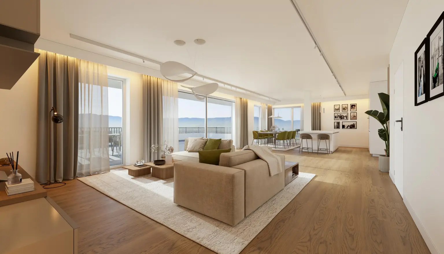 Wohnbereich I Visualisierung