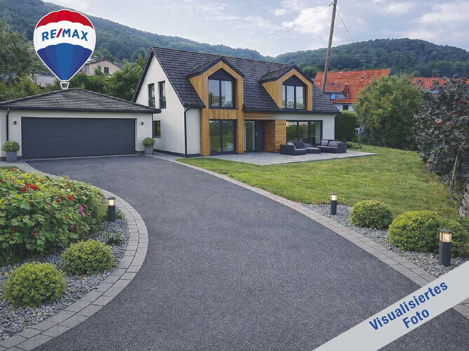 Baugrundstück mit idealem Zuschnitt...! 
So könnte IHR Haus HIER aussehen...!