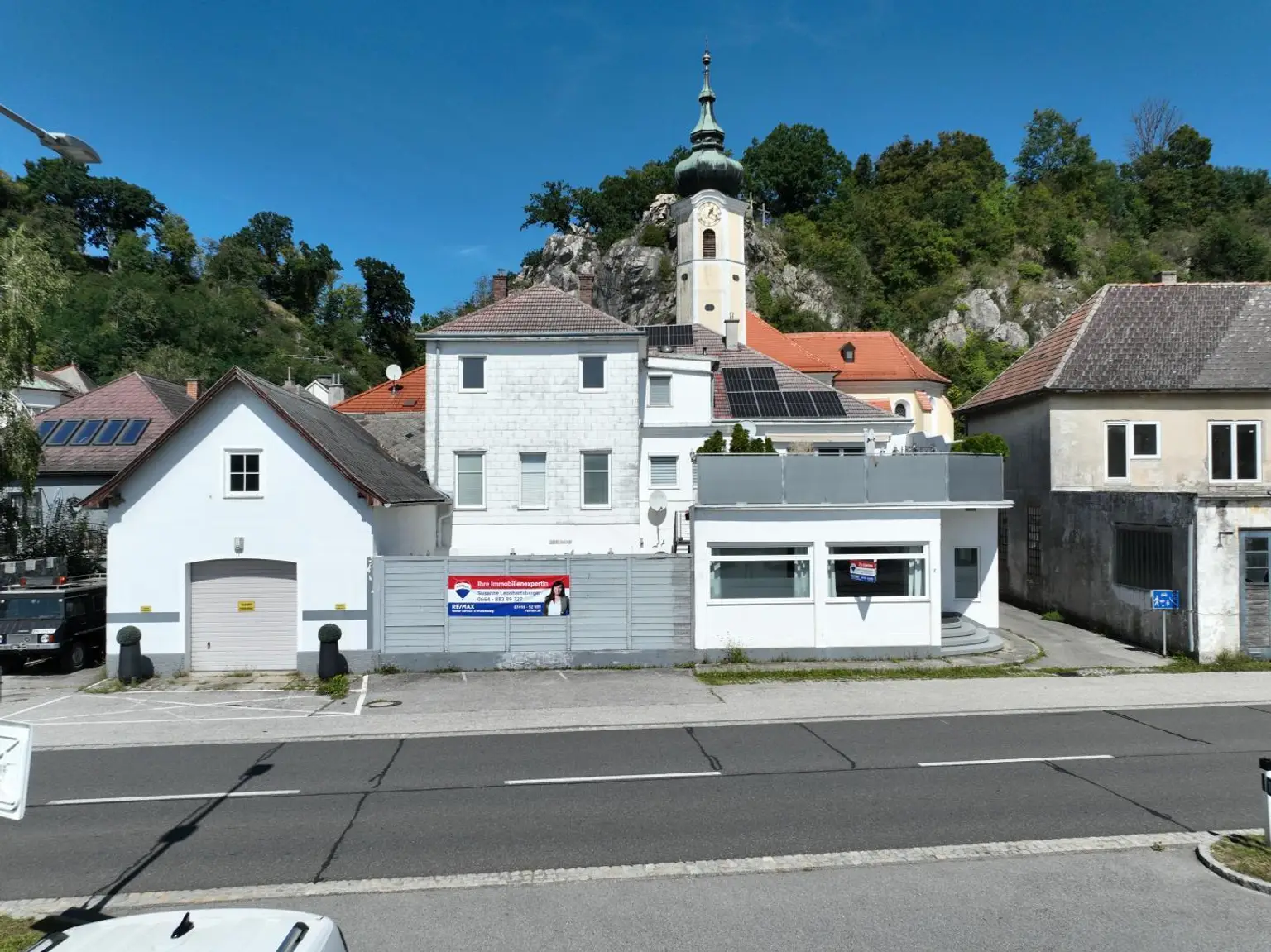 Außenansicht donauseitig