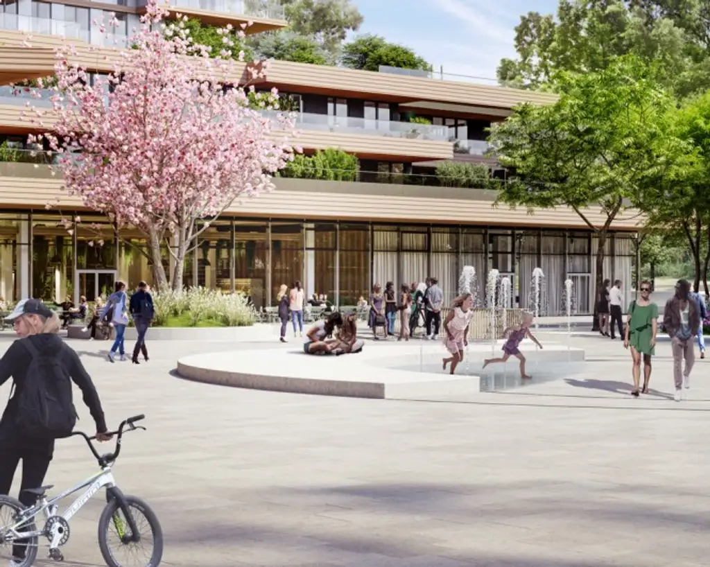 GRÜNBLICK - Gewerbeeinheiten im EG