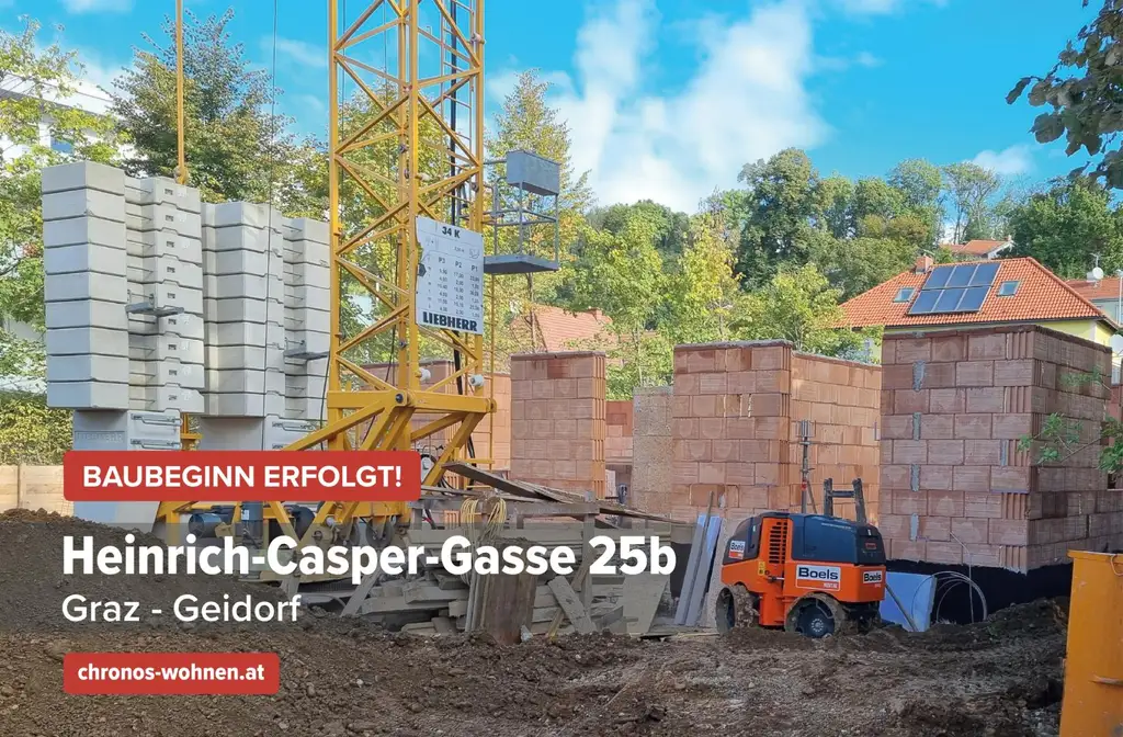 BAUBEGINN ERFOLGT! Top-Neubauprojekt im Villenviertel in Geidorf!