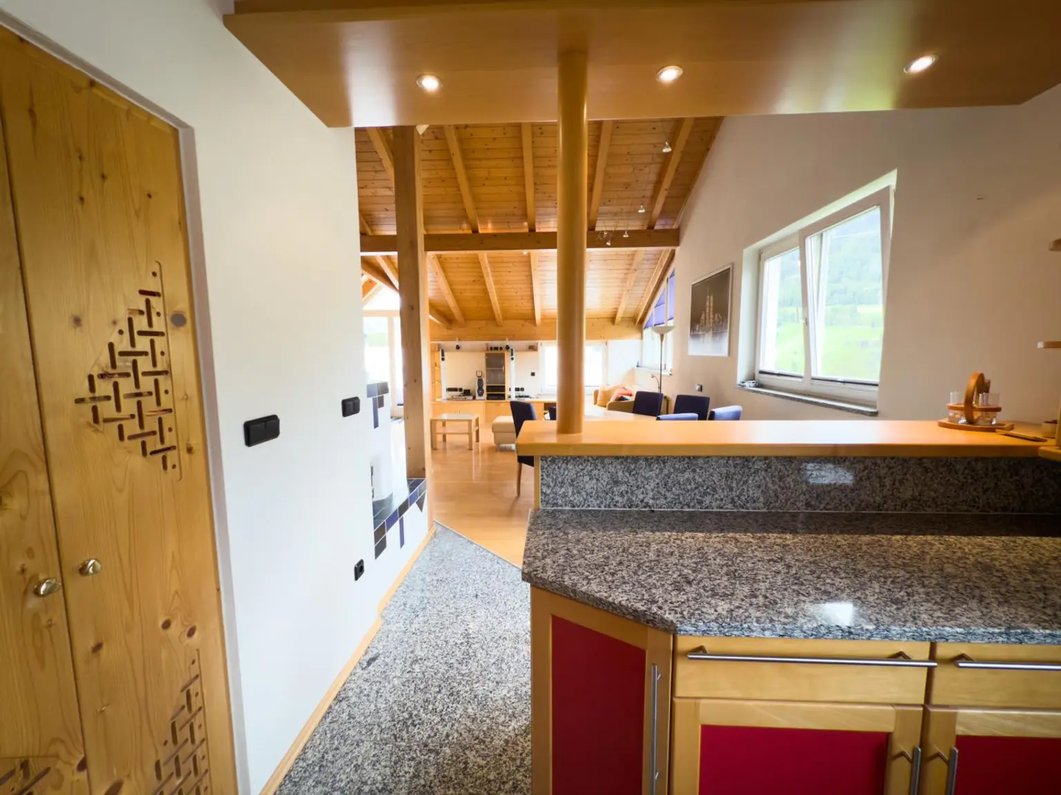 Weitblick über das Wipptal  - Dachgeschoßwohnung mit zwei Ebenen in Steinach