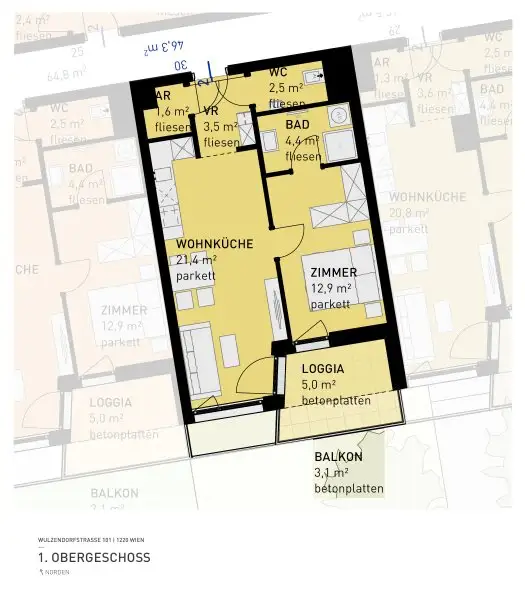 PROVISIONSFREI - Aspern Flats 101 - Ihr Traum vom Eigenheim im Grünen