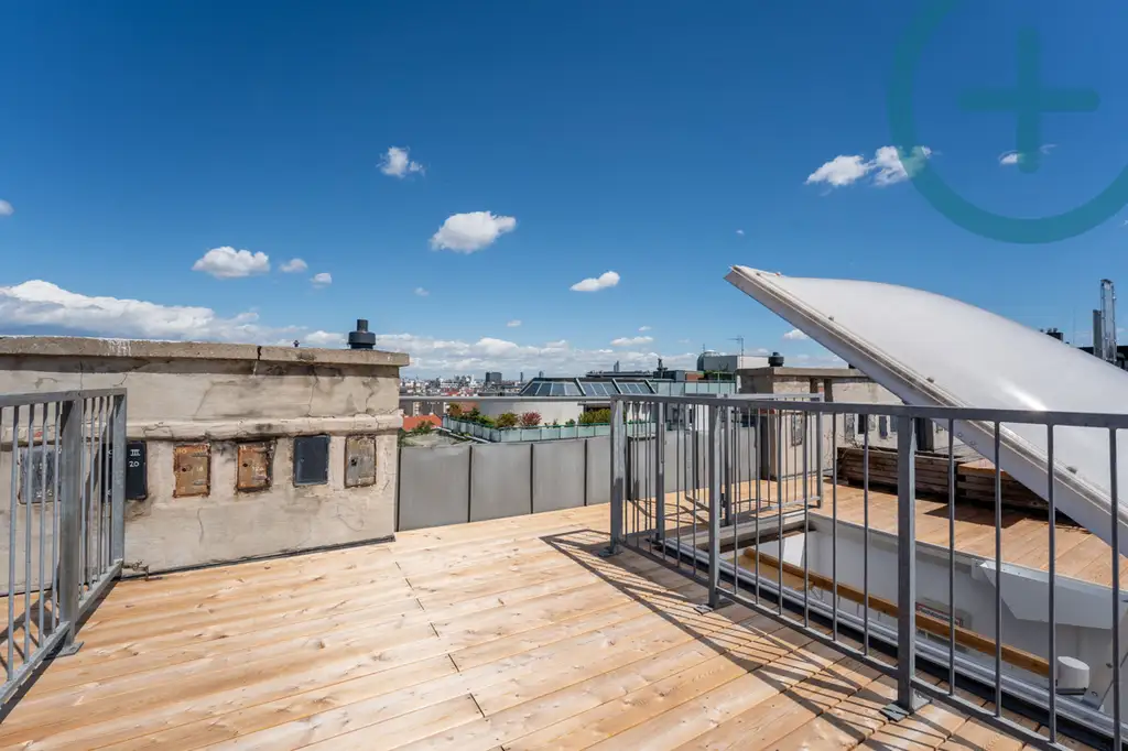 Penthouse-Etage mit XXL Terrasse