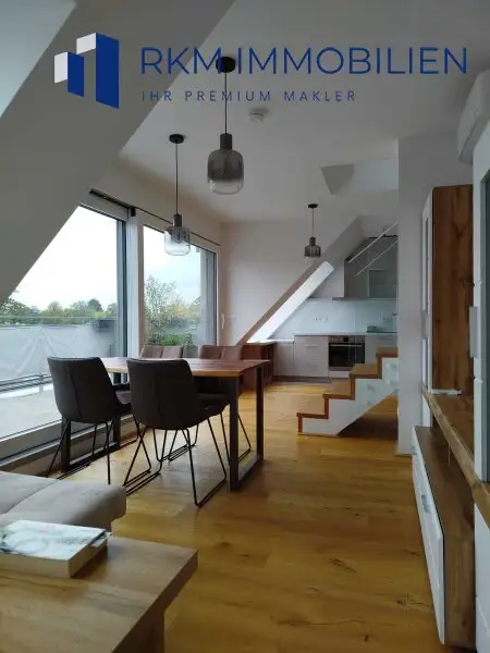 TOP - Neuwertige Dachgeschosswohnung in 1210 Wien – ca. 70 m², 3-Zimmer, ca. 23m² Terrasse und Garagenstellplatz - absolute Ruhelage