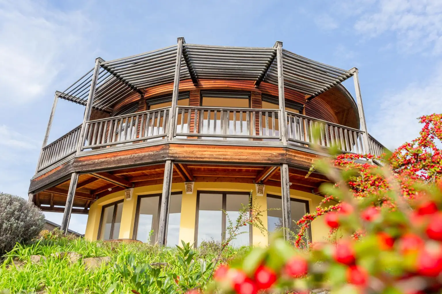 Architektenhaus mit sensationellem Ausblick in Kremser Bestlage