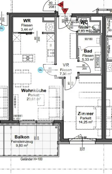 Charmante Neubauwohnung für Singles oder Paare