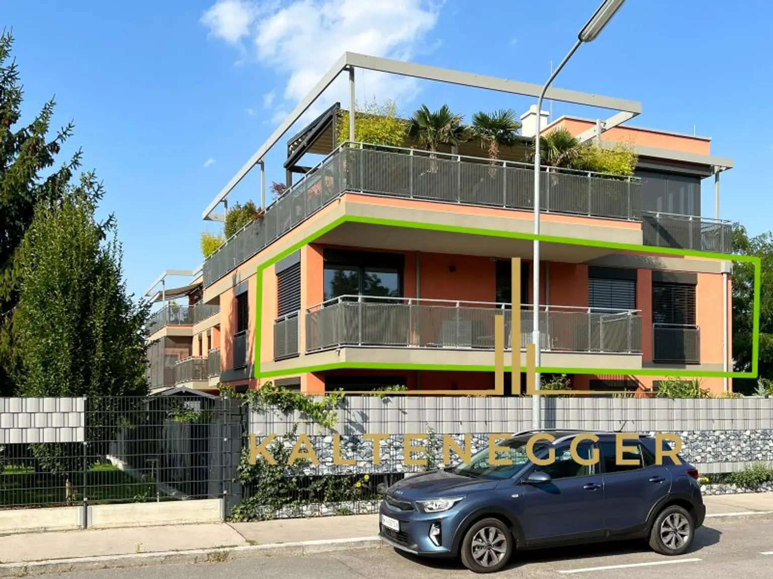 Wohnung mit Blick auf Liesingbach