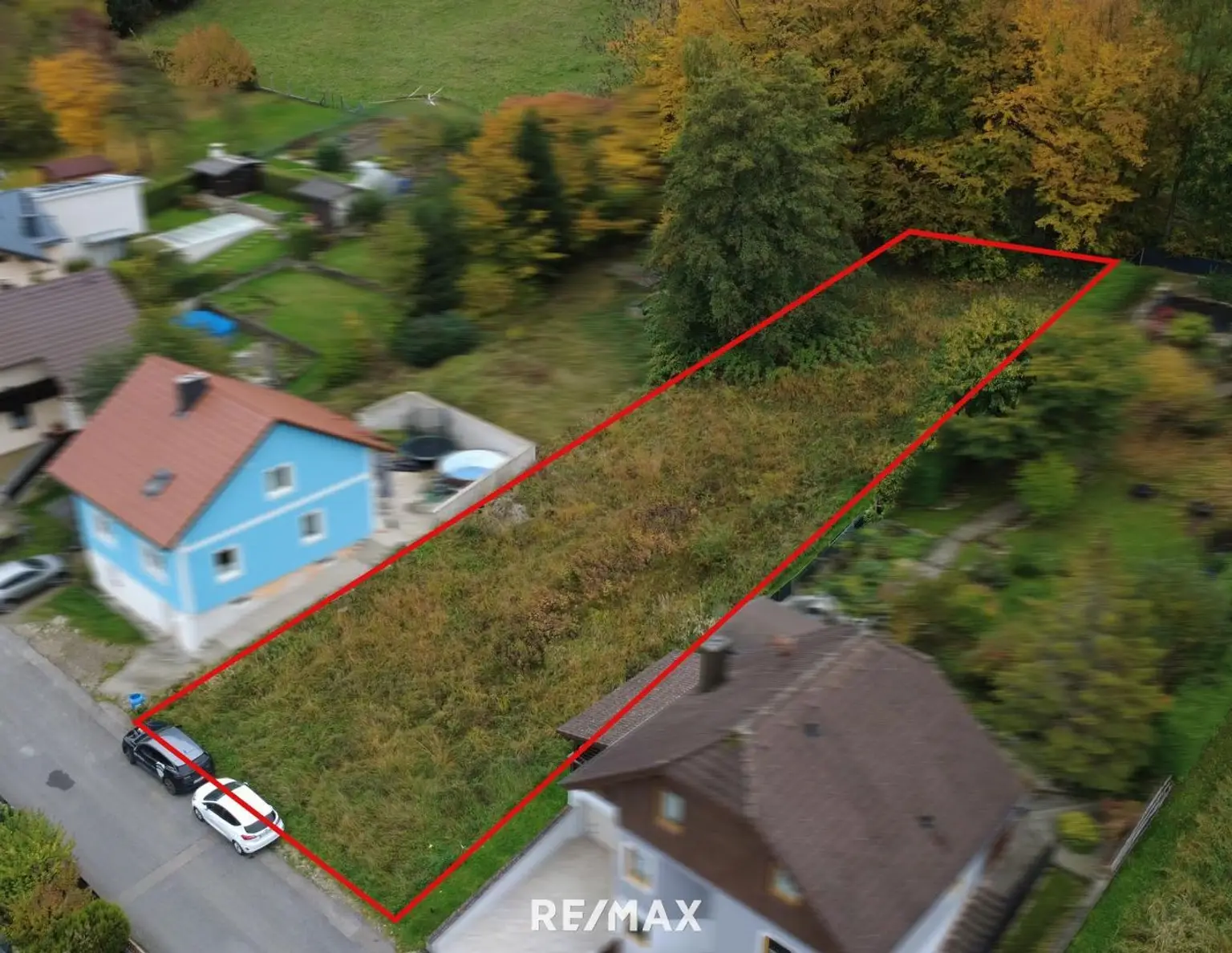 Baugrundstück in schöner Siedlungslage ohne Bauzwang