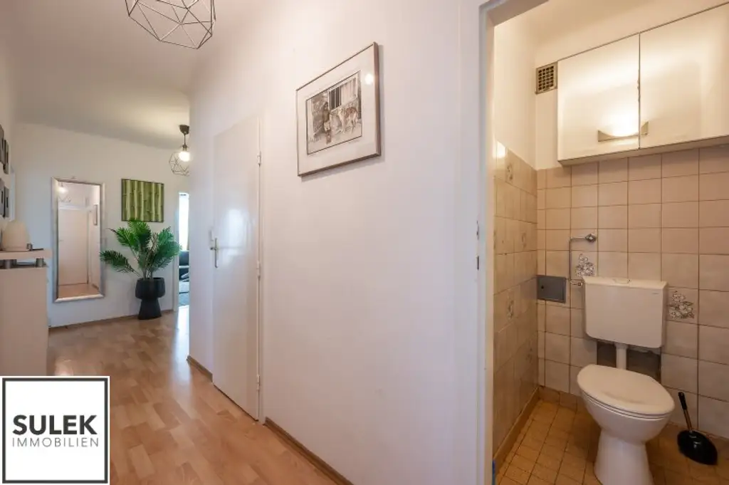 befristet vermietete 3 Zimmer -Wohnung mit Loggia im 8.Stock inkl. Fernblick
